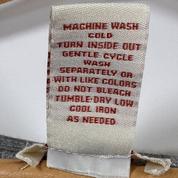 Sundance Crinkle Poncho Top Women Medium Gray Crochet Trim Oversized Boho Blouse - Picture 12 of 12